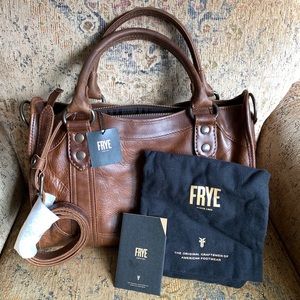 🔥SALE Frye Melissa Satchel extra deep NWT